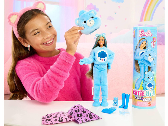Mattel Barbie Cutie Reveal Care Bears Doll - Grumpy ZA6064