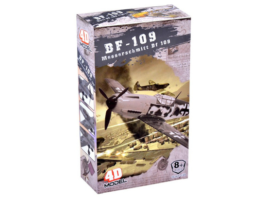 Plastic Airplane BF-109 for folding 1:48 ZA2590