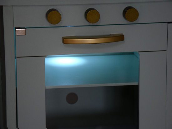 Beautiful Mint wooden kitchen for children ZA4128