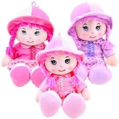 Zuzia doll in a rag doll hat 28cm ZA2654