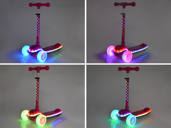Balance scooter SCOOTER 3-wheel COLORFUL LIGHTS and MUSIC SP0812