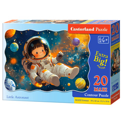 Puzzle 20-elementów MAXI Little Astronaut  C-02450