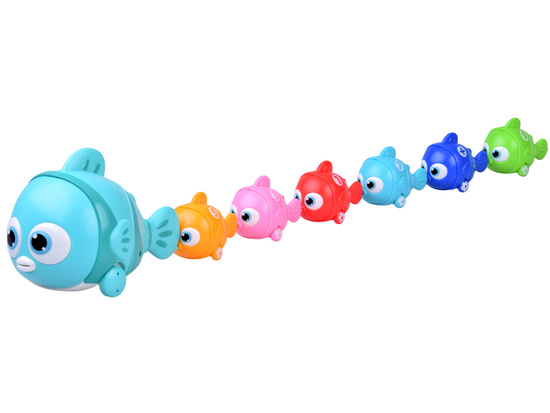 Interactive FISH FAMILY Set + fishing rod and magnet fishing ZA6016