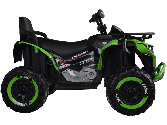 Duży quad na akumulator dla dziecka 4x4 PA0328 Zielony  