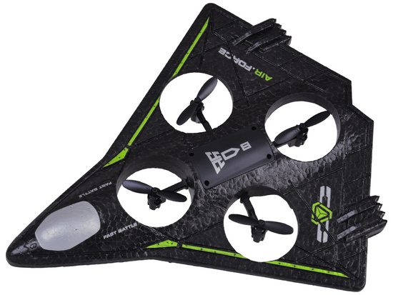 Remote Controlled Lightweight Drone with LED Effects and 360° Stunts RC0751