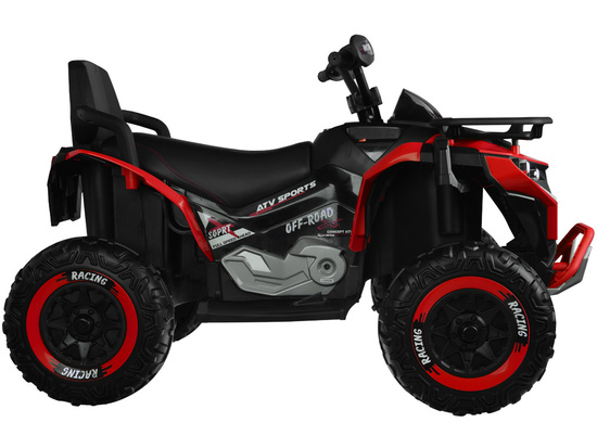 Large battery-powered quad for kids 4x4 PA0328 Red 
