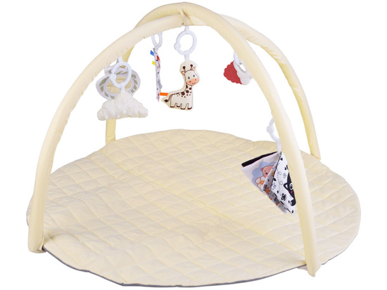 Educational Baby Play Mat with Arch + Toys, Teether, Contrast Book ZA5827