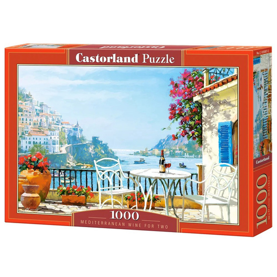 Mediterranean Wine 1000-Piece Puzzle for Two C-105007-2