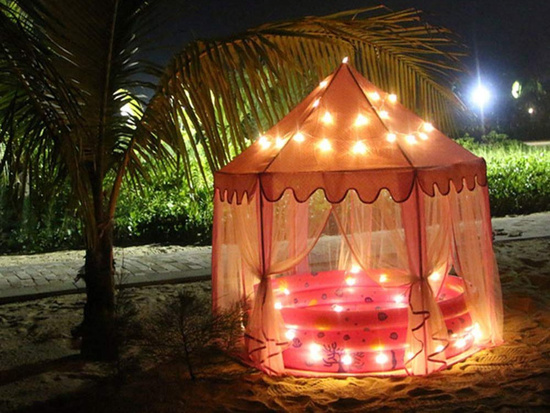 Tent cottage. Palace for the little princess ZA2794