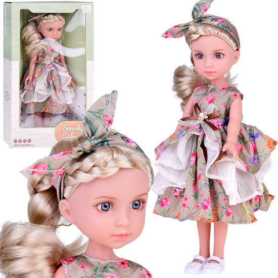 An elegant doll in a frilly dress like from a fairy tale ZA5313