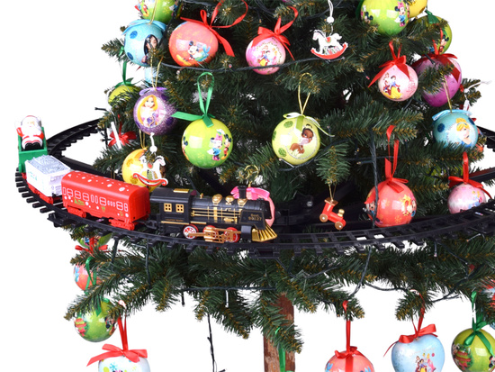 Interactive CHRISTMAS TRAIN for the Christmas tree + music and lights ZA5905