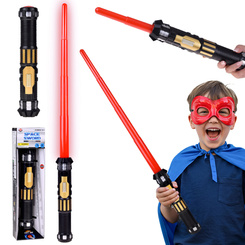 Rozkładany Świetlny Miecz Gwiezdnego Wojownika Światło Dźwięk ZA5888