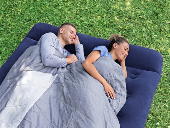 Bestway 2-person camping mattress 203x152 - built-in foot pump 67226