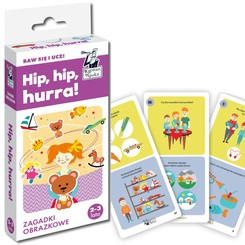 EDGARD Zagadki obrazkowe Hip, hip, hurra! KS0684