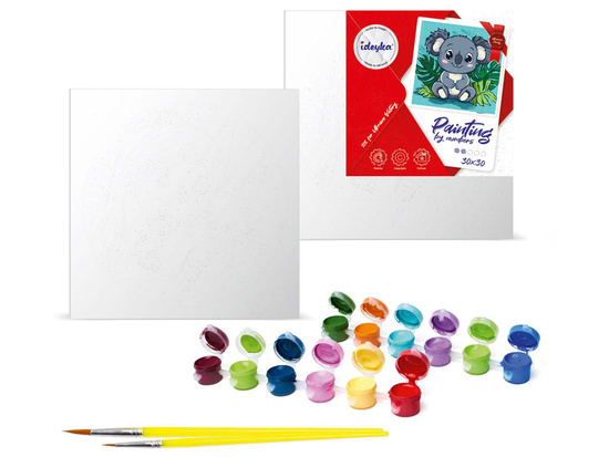 Painting by numbers for kids 30x30cm KHO1270 Cheerful koala AP0086