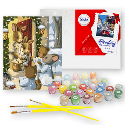 Painting by numbers 40x50 cm KHO6551 Magic of Christmas carols AP0109