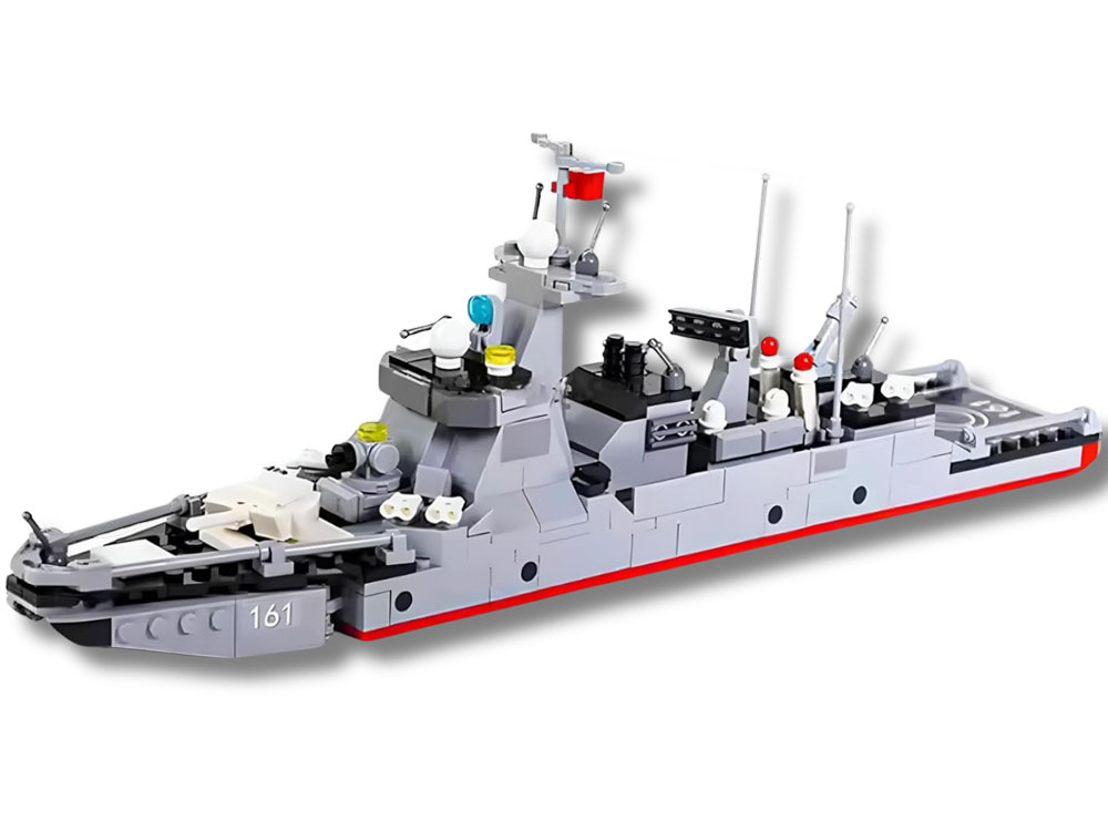 Klocki Techniczne Wange Okręt Type 052D Destroyer Statek 376ele  ZA5673 pol_pl_Klocki-Techniczne-Wange-Okret-Type-052D-Destroyer-Statek-376ele-ZA5673-22341_4