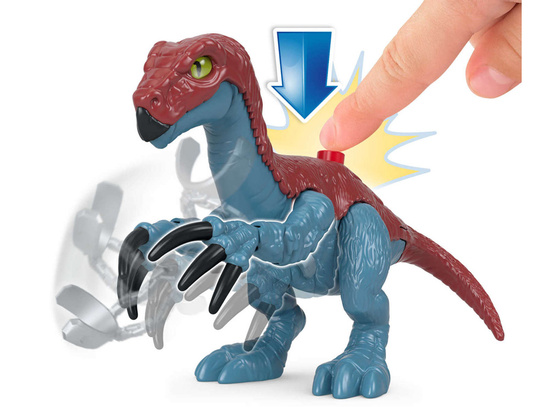 Jurassic World set Imaginext figurines Therizinosaurus + Owen ZA5096