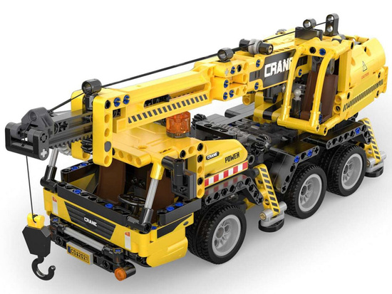 CaDA technical construction blocks 658 pieces CRANES movable elements ZA 5690