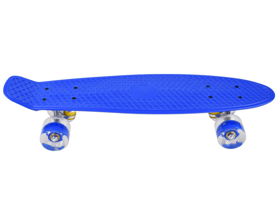 FISZKA skateboard for children with LED light-up wheels up to 50kg SP0715