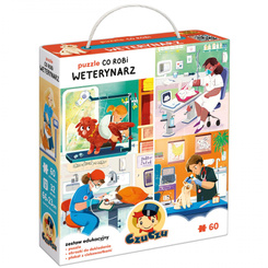 CzuCzu Puzzle What does a Veterinarian do ZA6101