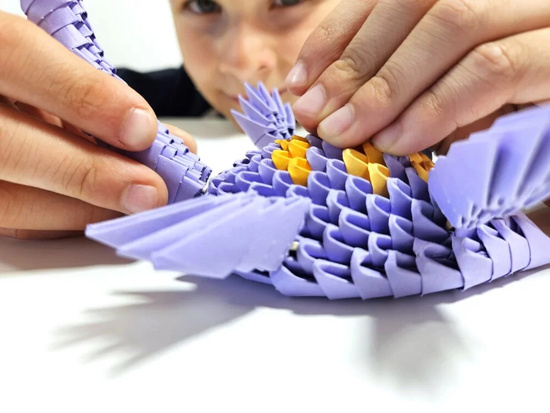 Alexander zestaw kreatywny Origami 3D – Plezjozaur ZA6084