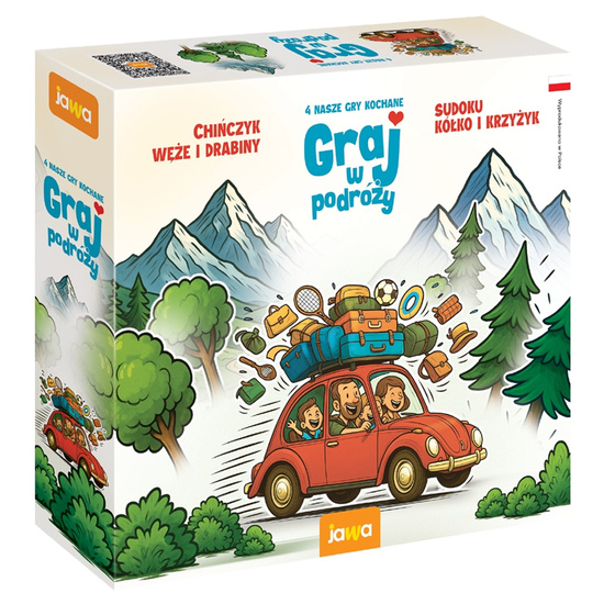 Jawa Play on the go - 4 lovely games - set of 4 games 3+ GR0815