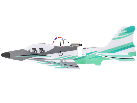 Foldable lightweight foam airplane flies LED lights propeller USB charging ZA5583