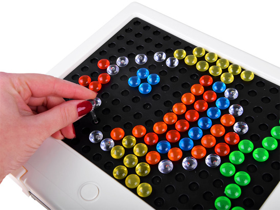 LED mosaic board with lamps puzzle Lite brite ZA4188