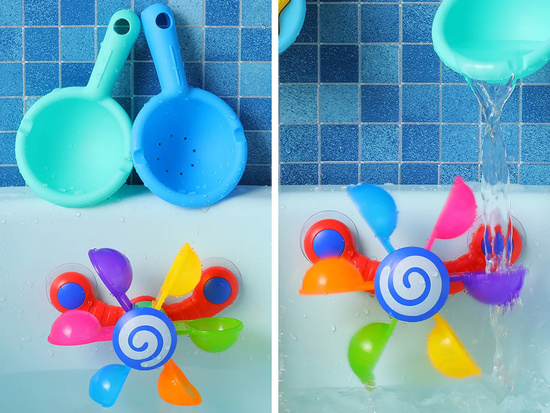 Colorful reel Bath water toy for children ZA4802