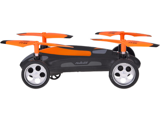 Remote-controlled DRONE Quadcopter with camera 2 in 1 Flying + Driving RC0725 PO