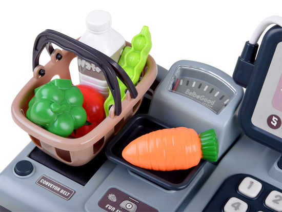 Cash register, weight scanner + smartphone, basket ZA4147