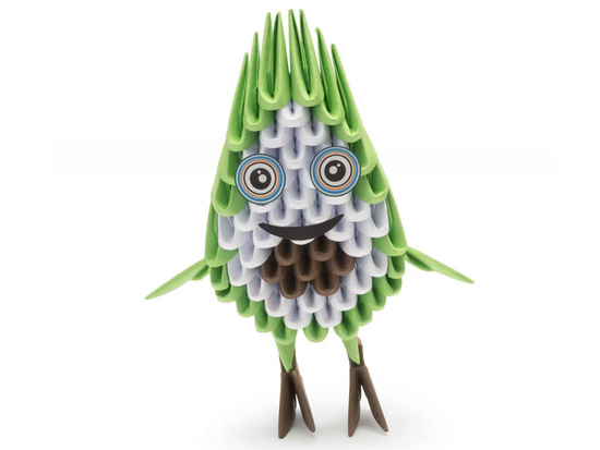 Alexander zestaw kreatywny ORIGAMI 3D – AWOKADO ZA6072