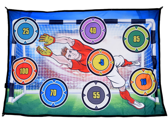 Shooting Wall Game Set + Light Up Soccer Ball ZA5599