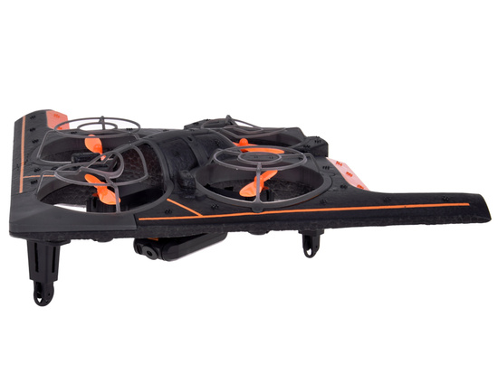 Remote controlled drone Quadcopter flying vehicle + LED lighting RC0702