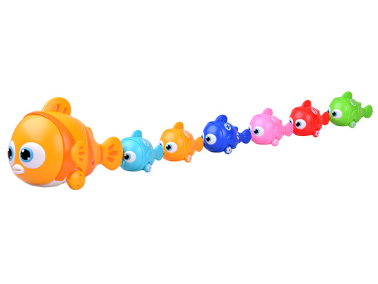 Interactive FISH FAMILY Set + fishing rod and magnet fishing ZA6016