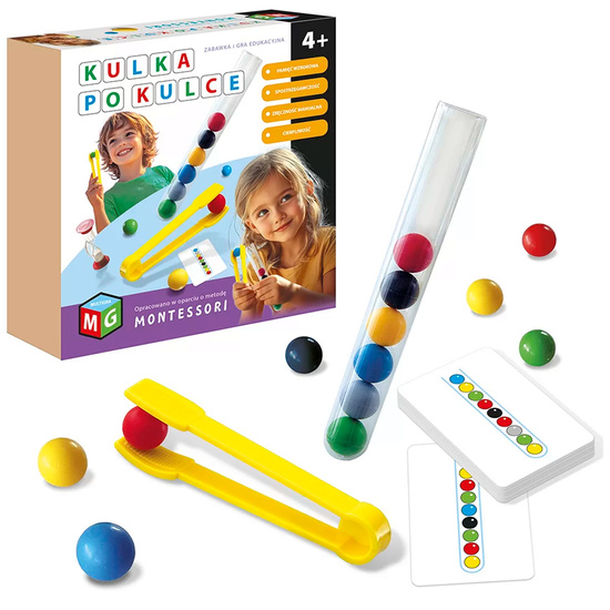 Multigame Montessori Educational Game Ball by Ball GR0786