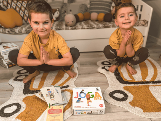 Kapitan Nauka Joga dla dzieci. Trening ciała i umysłu - 50 zabaw GR0735