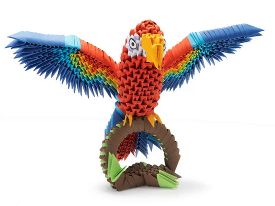 Alexander zestaw kreatywny Origami 3D – Papuga ZA6074