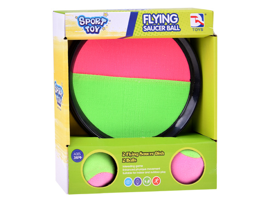 Game paddles, Velcro discs, Catch Ball, 2 x ball SP0747