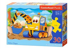 Puzzle 30 pcs. Yellow Digger