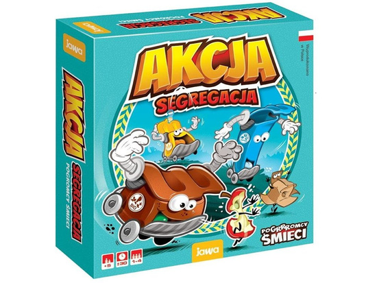 Jawa Educational board game teaching the principles of segregation SEGREGATION ACTION GR0490