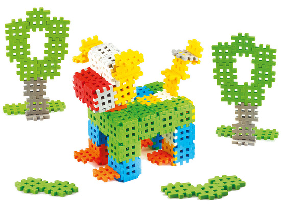 Colorful Waffle Blocks mini 300-pieces ZA4892