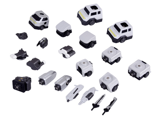 Zabawka Robot Magnetyczny Transformer 2w1– duża figurka – akcesoria ZA6009