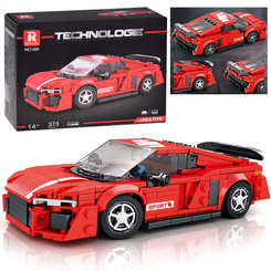 Technical blocks Car RED in the style of a sports coupe 373-piece ZA5782