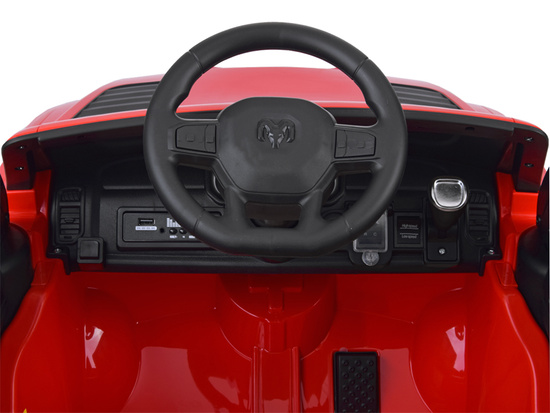 Battery-powered electric car RAM pickup for children 4x4 + remote control PA0322