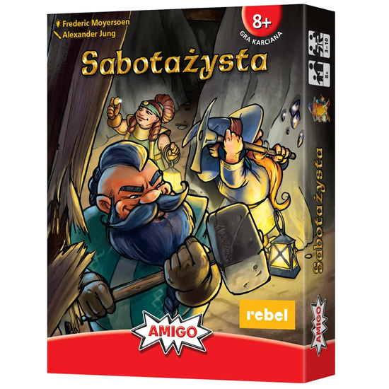 Rebel Karciana gra Sabotażysta - blef, dedukcja i strategia GR0835