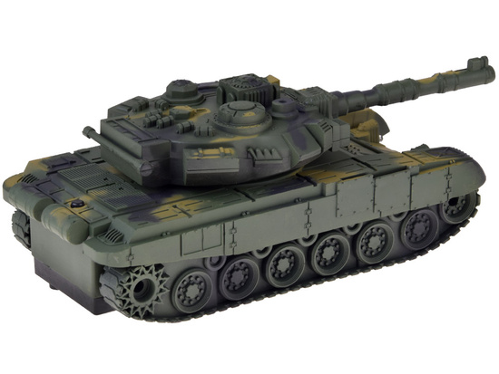 RC Tank with Remote Control, Rotating Turret, Lights, Realistic Sounds RC0728