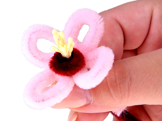 DIY Creative Kit Make a Fabric Flower Bouquet JAPANESE CHERRY ZA5867