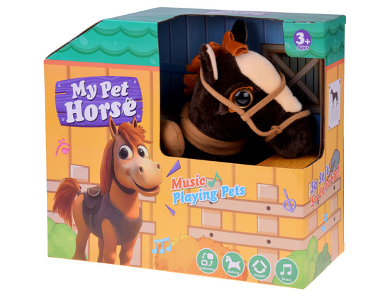 Interactive COWBOY HORSE walks, neighs, and dances. Country ihaaa! ZA5772